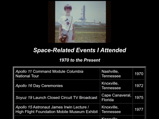 events screenshot