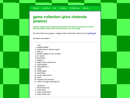 collections_games screenshot