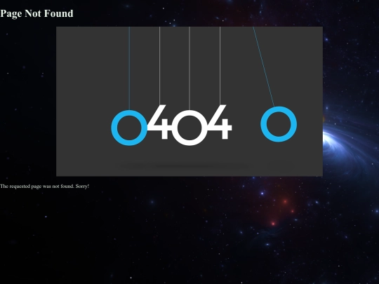 not_found screenshot
