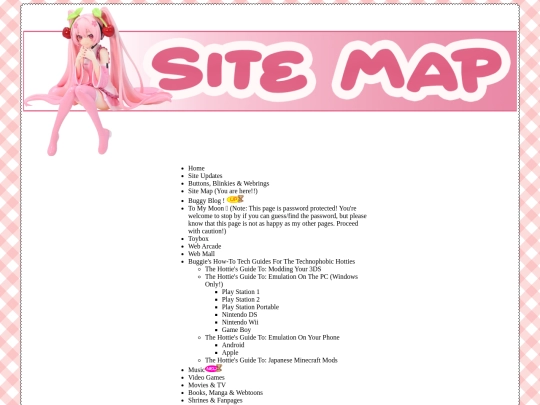SiteMap screenshot