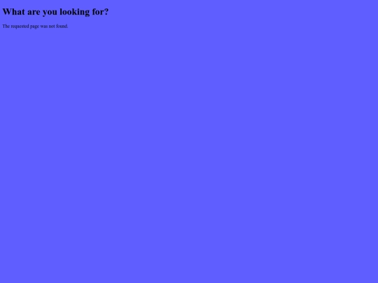 not_found screenshot