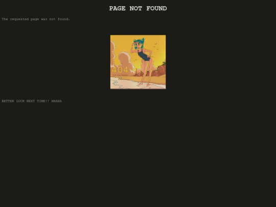 not_found screenshot