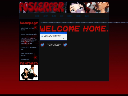 homepage screenshot