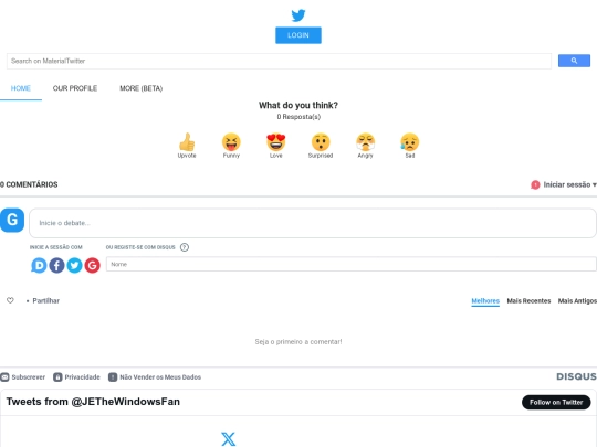 twitter/material_remake screenshot
