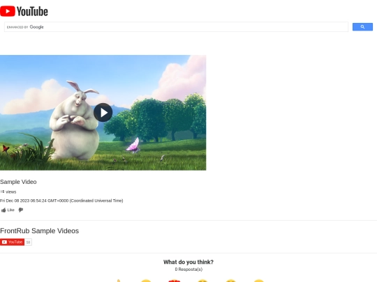 youtube/joses_version/watch/sample_video screenshot