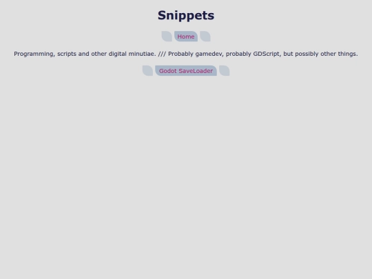 snippets screenshot