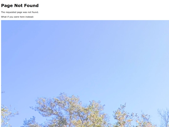 not_found screenshot