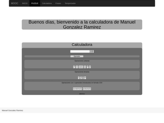 calculadoraBootstrap screenshot