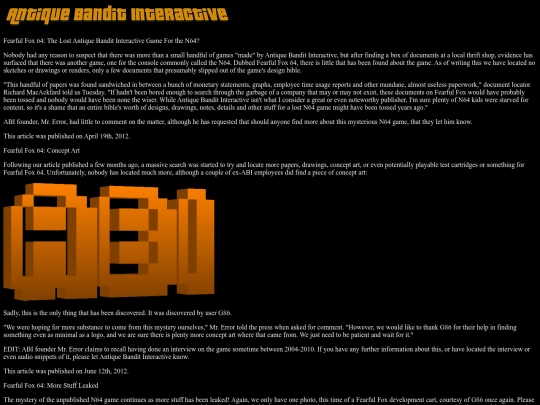 FearfulFox64 screenshot