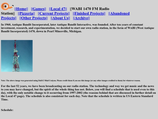 WABI1470FM screenshot