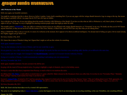 arg-webseries-of-the-month screenshot