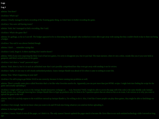 secrets screenshot