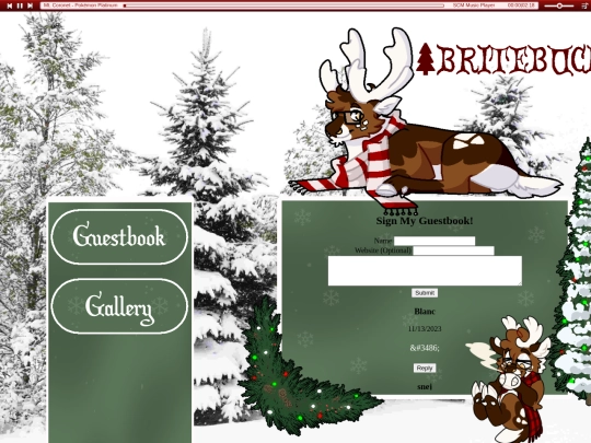 guestbook screenshot