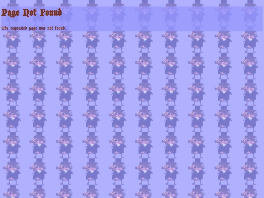 not_found screenshot
