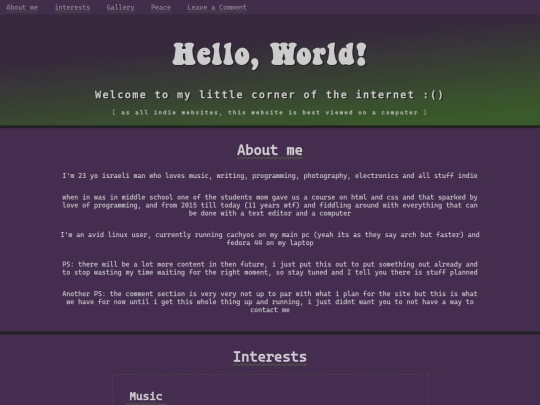 index screenshot