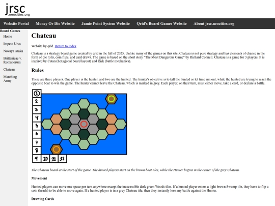 boardgames-chateau screenshot