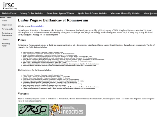 boardgames-luduspugnaebrittanicaeromanorum screenshot