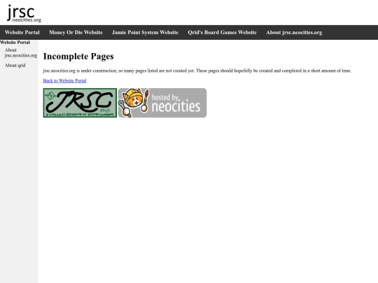 error screenshot