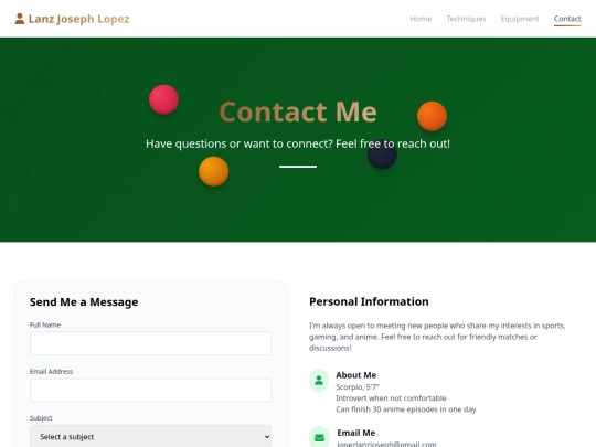 contact screenshot