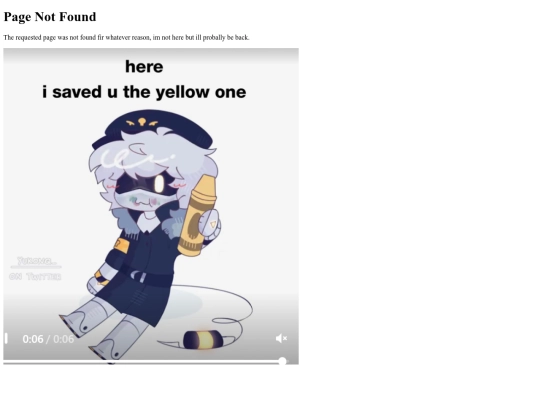 not_found screenshot