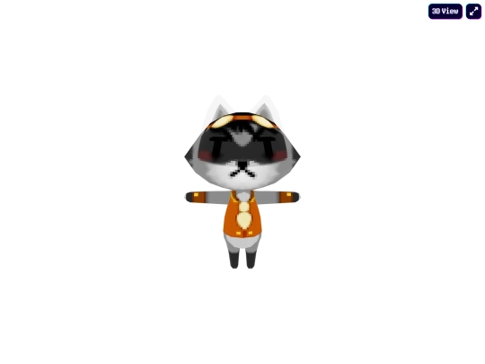 artwork/3D/dri/RustRaccoon screenshot
