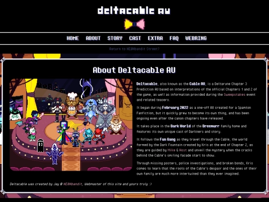 cable/about screenshot