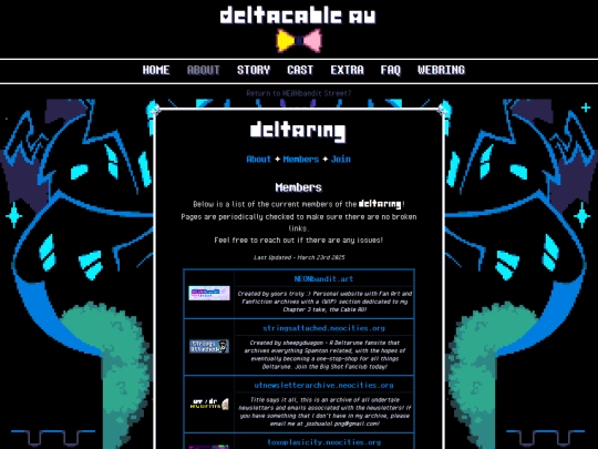 cable/deltaring/members screenshot