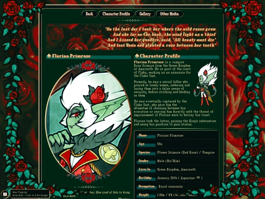 characters/drimare/amaranth/florian screenshot