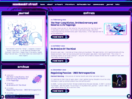journal screenshot