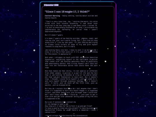 journal/posts/2022/december/sinceiwas18 screenshot