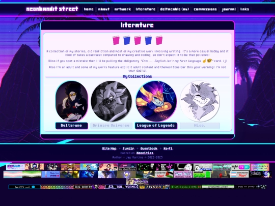 literature screenshot