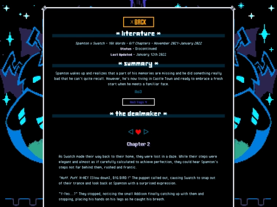 literature/deltarune/Dealmaker/ch2 screenshot