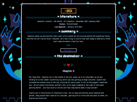 literature/deltarune/Dealmaker/ch4 screenshot