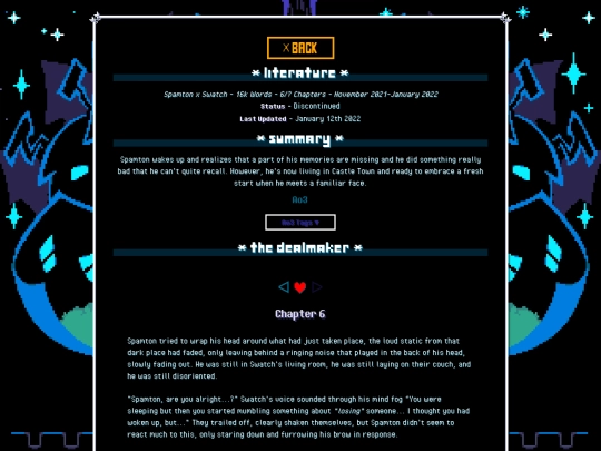 literature/deltarune/Dealmaker/ch6 screenshot