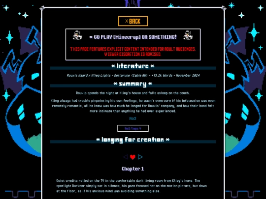 literature/deltarune/LongingForCreation/ch1 screenshot