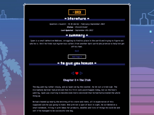 literature/deltarune/ToGiveYouHeaven/ch3 screenshot