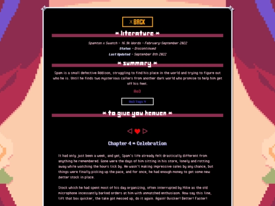literature/deltarune/ToGiveYouHeaven/ch4 screenshot