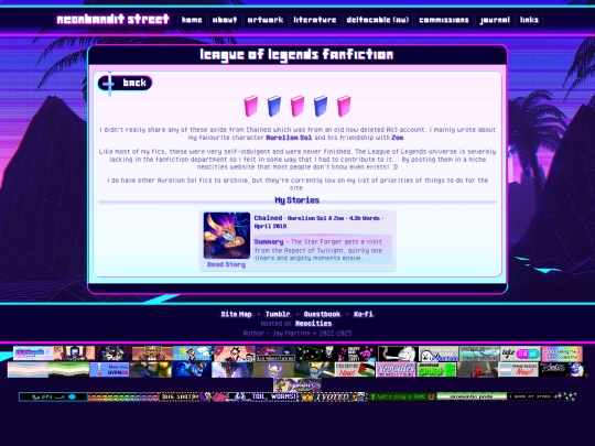 literature/league screenshot