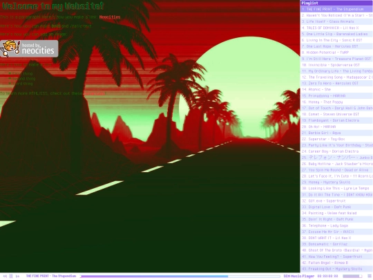 playlists/test screenshot