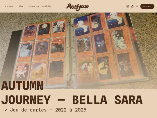 portfolio/autumnjourney screenshot