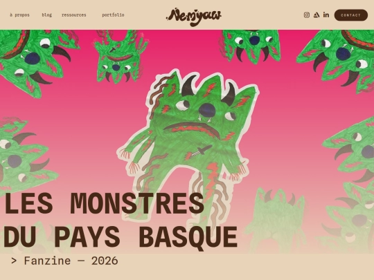 portfolio/munstroak screenshot