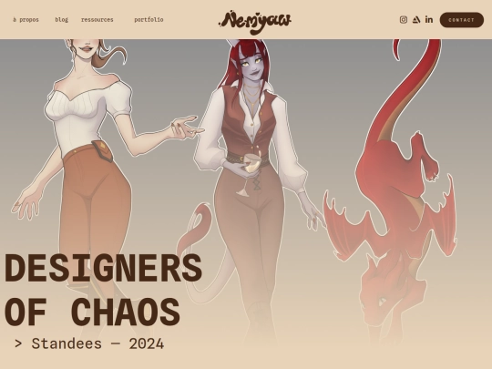 portfolio/standee screenshot