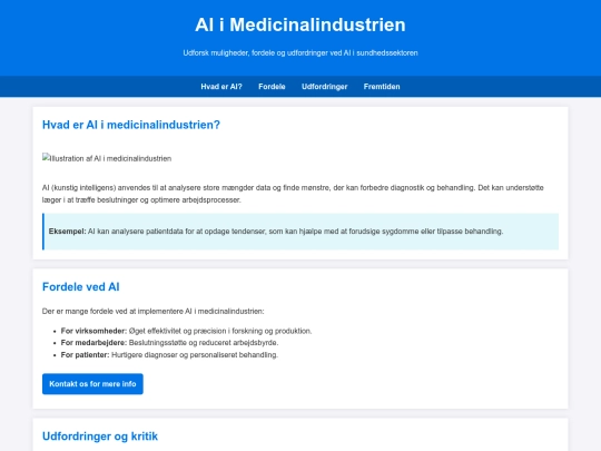 ai-medicinalindustiren screenshot