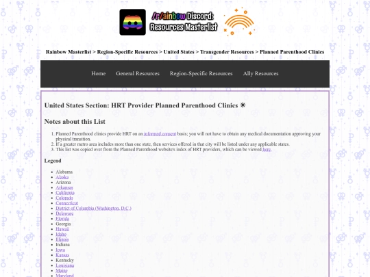 unitedstates/plannedparenthood-hrt-clinics screenshot