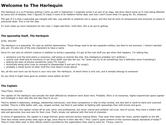 the_harlequin screenshot