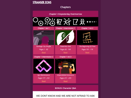 chapters screenshot
