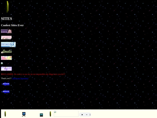 links screenshot