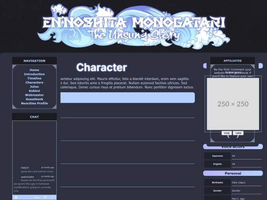 characters/charactertemp screenshot
