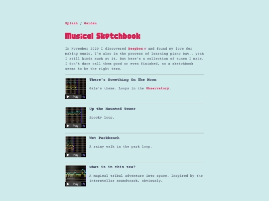 digitalgarden/notes/musicalsketchbook screenshot