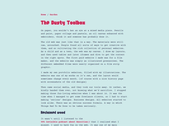 digitalgarden/notes/thedustytoolbox screenshot